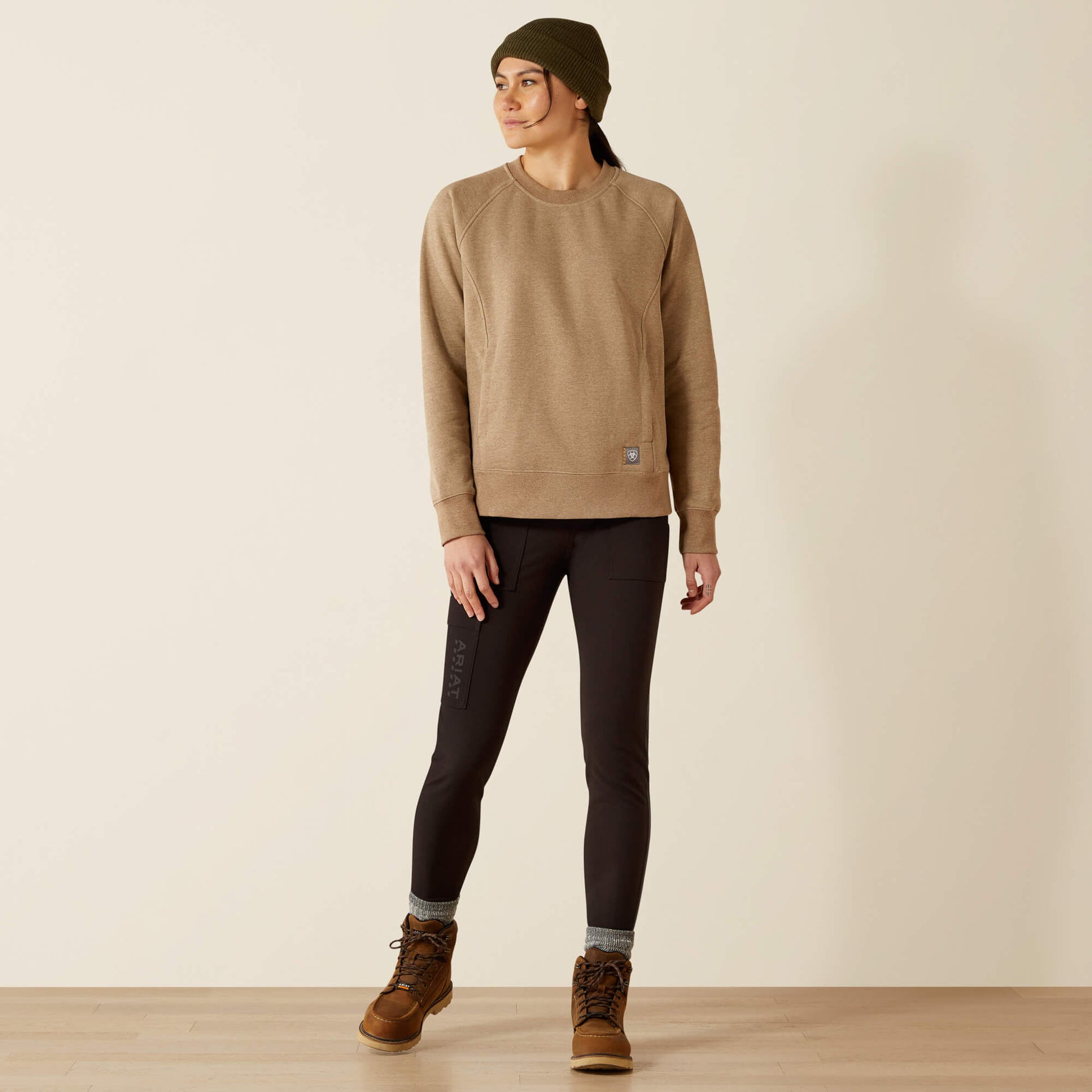 Ariat Women Rebar Lightweight Fleece Sweatshirt