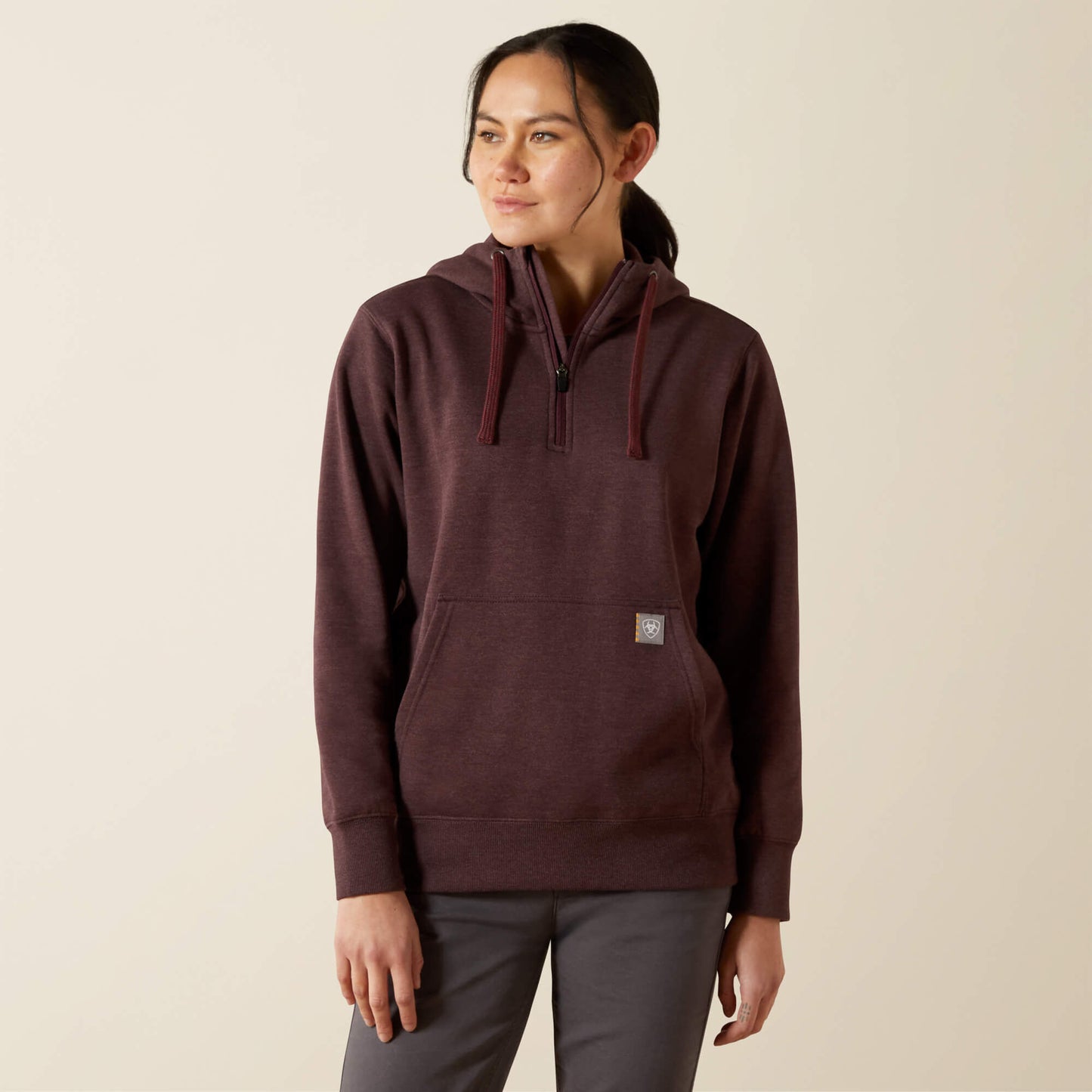 Ariat Women Rebar Skill Set 1/2 Zip Hoodie