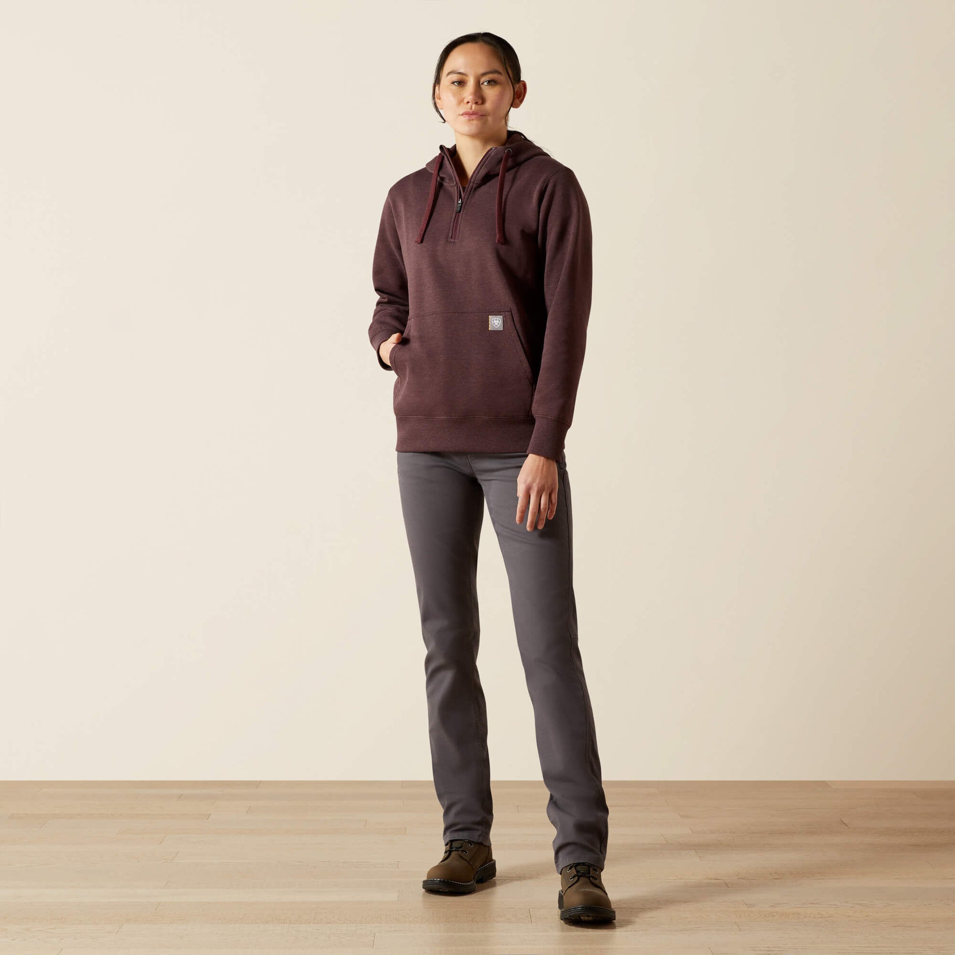 Ariat Women Rebar Skill Set 1/2 Zip Hoodie