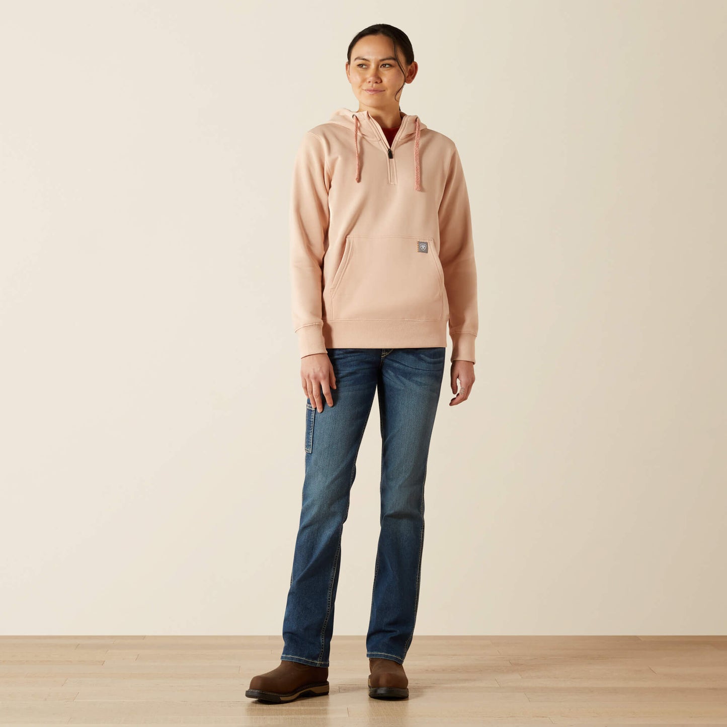 Ariat Women Rebar Skill Set 1/2 Zip Hoodie