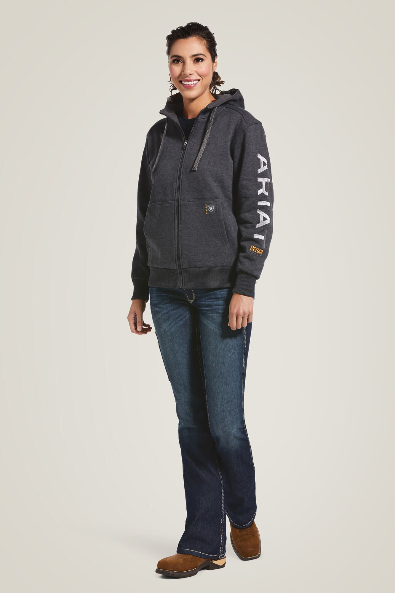 Ariat Women Rebar All-Weather Full Zip Hoodie