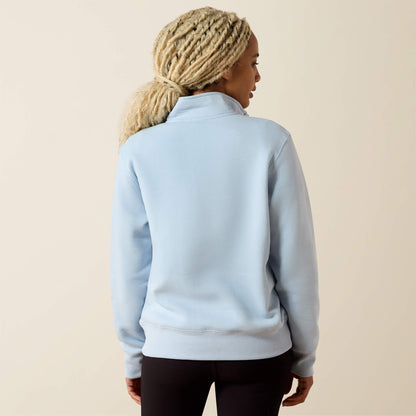 Ariat Women Rebar Lightweight Mock 1/2 Zip Sweatshirt