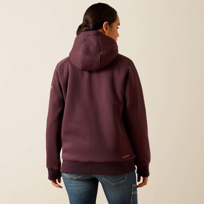 Ariat Women Rebar All-Weather Sherpa Full Zip Hoodie