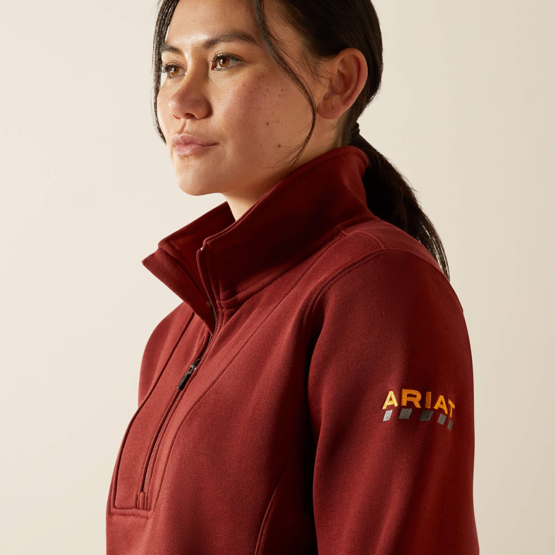 Ariat Women Rebar Traverse Funnel Neck Sweatshirt