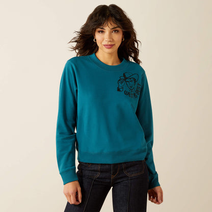Ariat Women Essential Sendero West is Best Sweatshirt