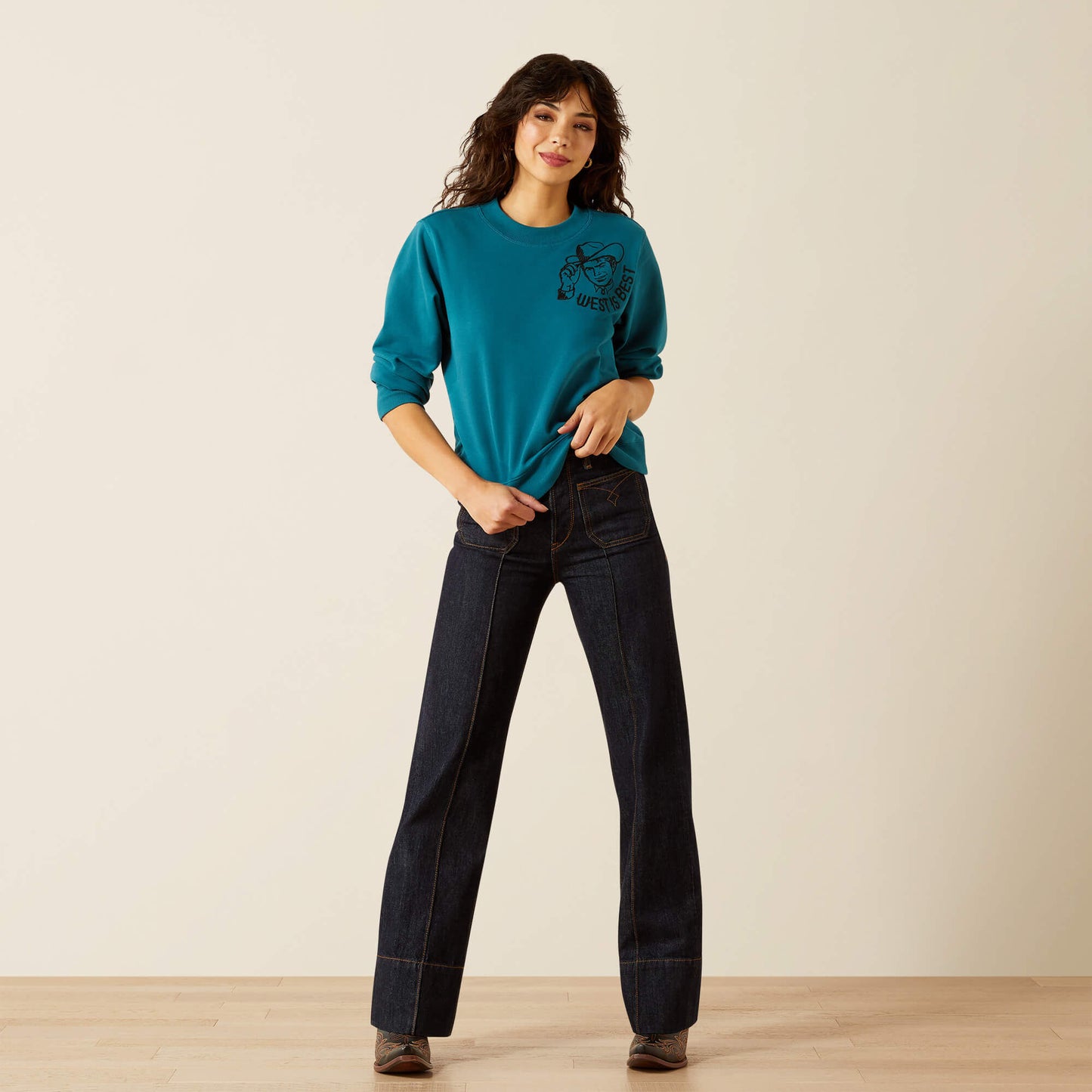 Ariat Women Essential Sendero West is Best Sweatshirt