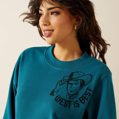 Ariat Women Essential Sendero West is Best Sweatshirt