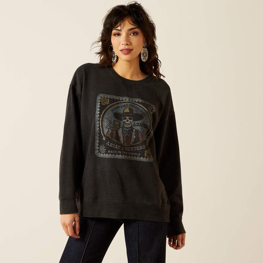 Ariat Women Oversize Sendero When Life Gives You Agaves Sweatshirt