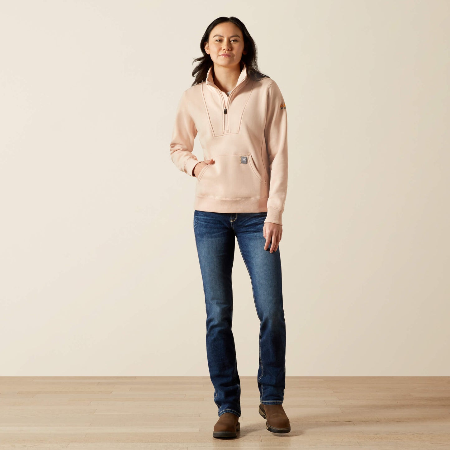 Ariat Women Rebar Traverse Funnel Neck Sweatshirt