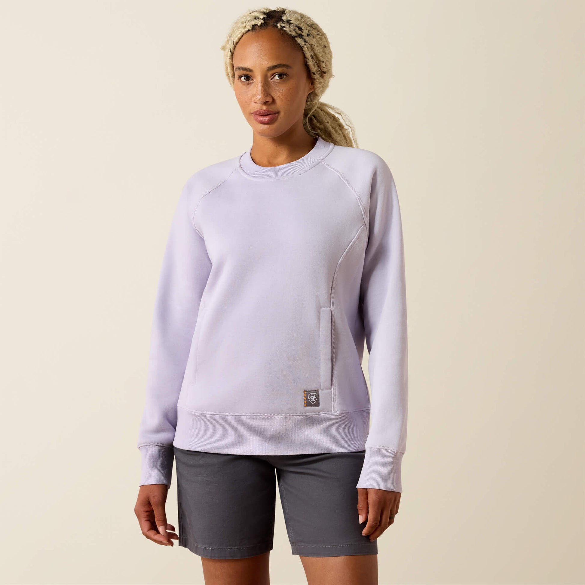 Ariat Women Rebar Lightweight Fleece Sweatshirt