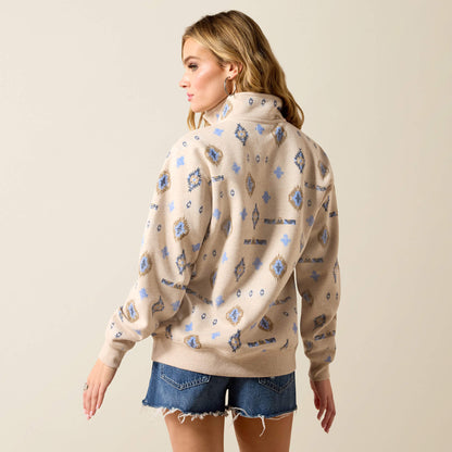 Ariat Women Sapphire 1/2 Zip Sweatshirt