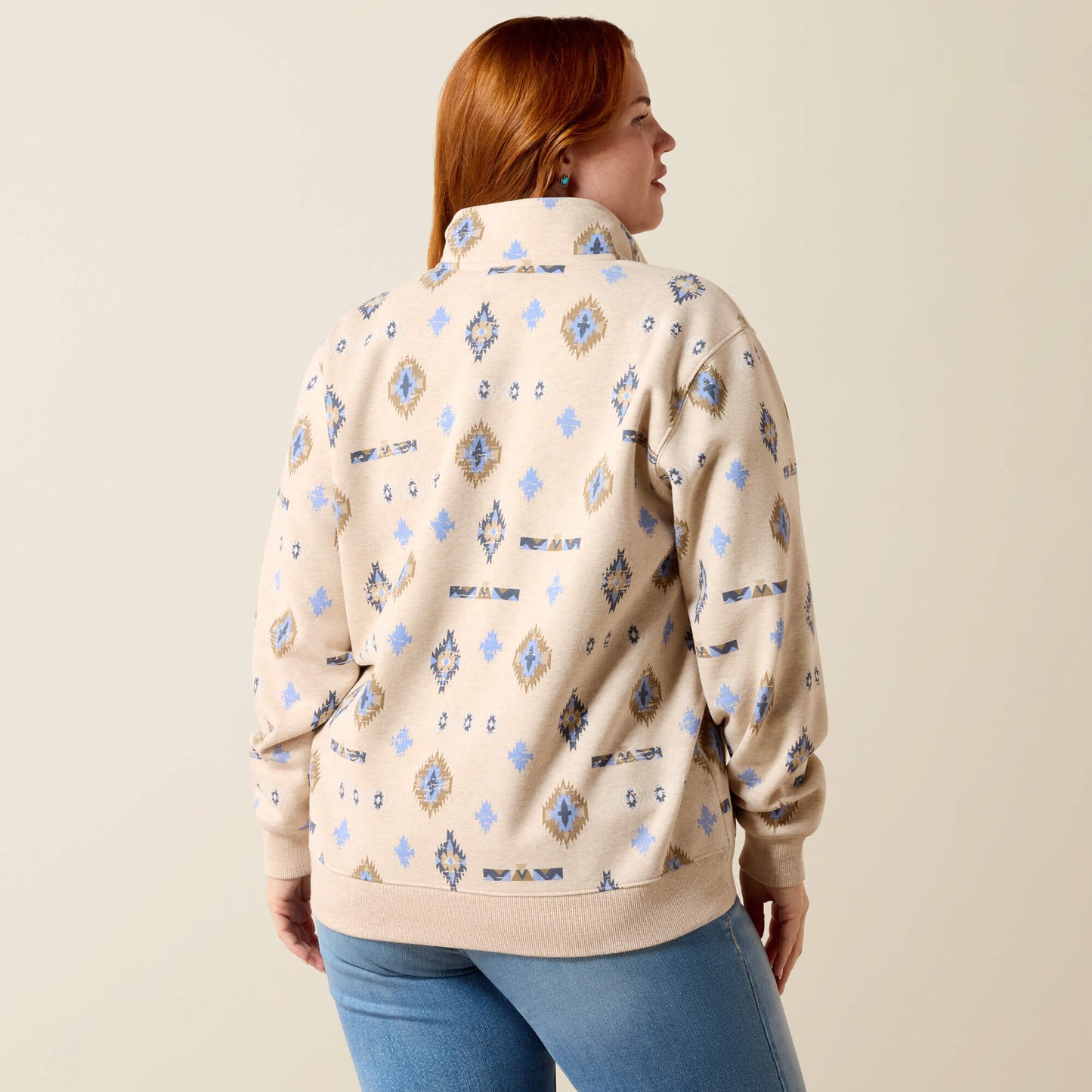 Ariat Women Sapphire 1/2 Zip Sweatshirt
