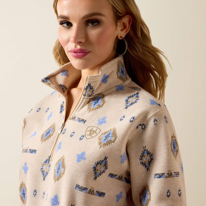 Ariat Women Sapphire 1/2 Zip Sweatshirt