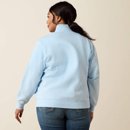 Ariat Women Foundation Logo 1/2 Zip Sweatshirt