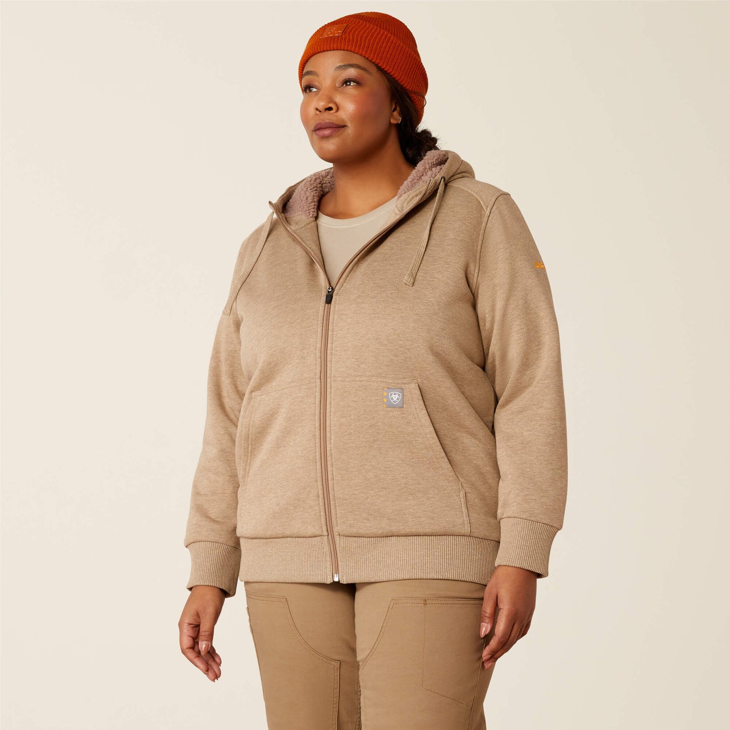 Ariat Women Rebar All-Weather Sherpa Full Zip Hoodie