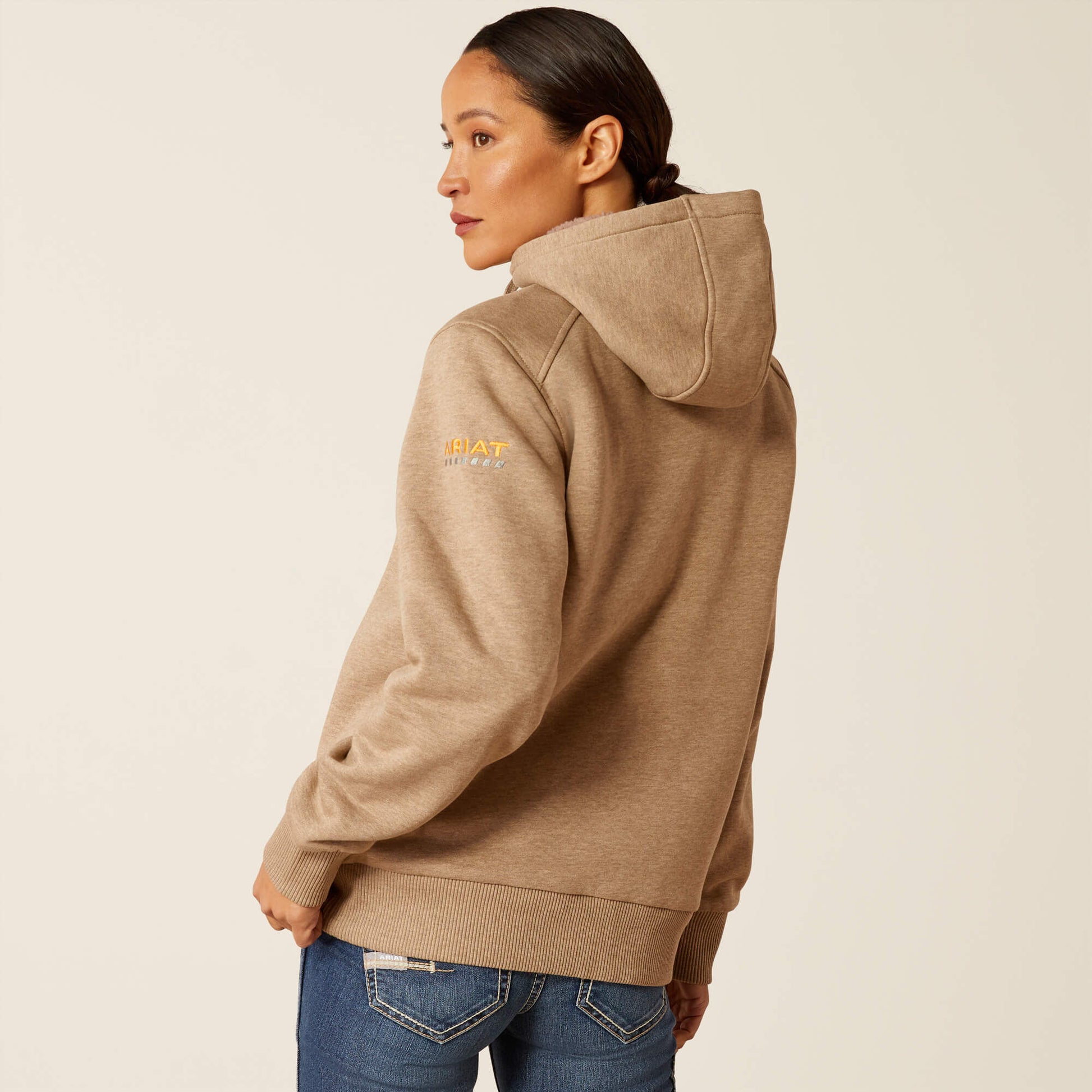 Ariat Women Rebar All-Weather Sherpa Full Zip Hoodie
