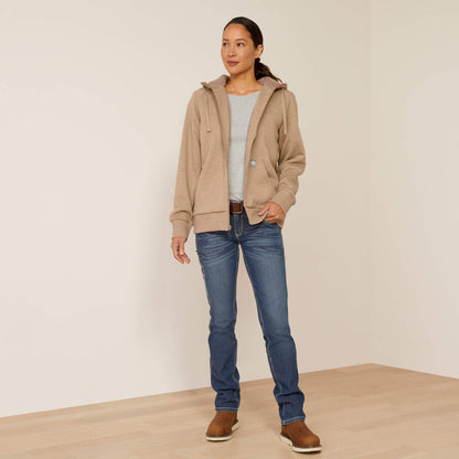 Ariat Women Rebar All-Weather Sherpa Full Zip Hoodie