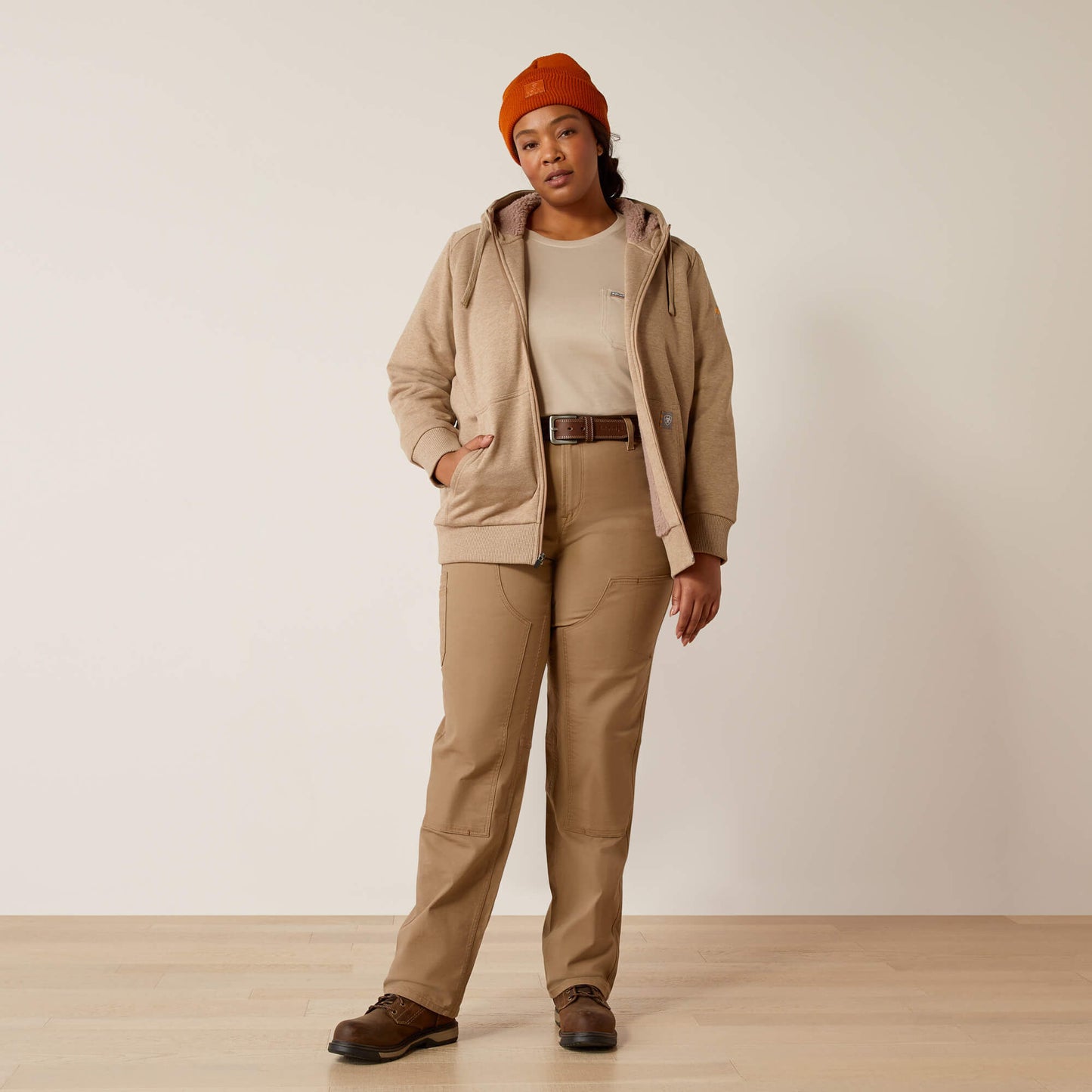 Ariat Women Rebar All-Weather Sherpa Full Zip Hoodie