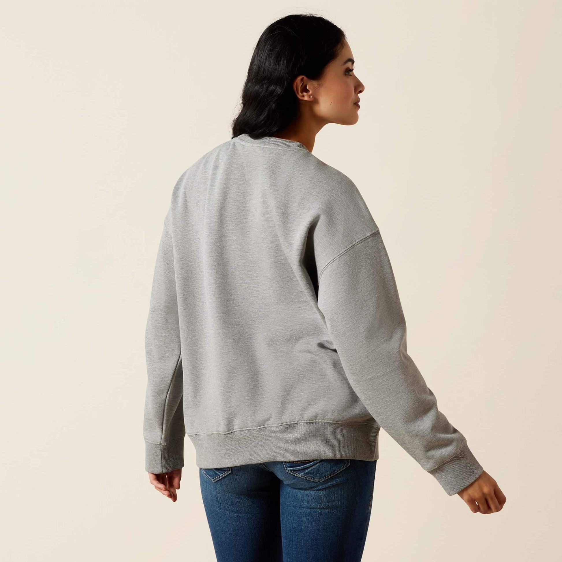Ariat Women Scorpion Script Oversized Sweatshirt