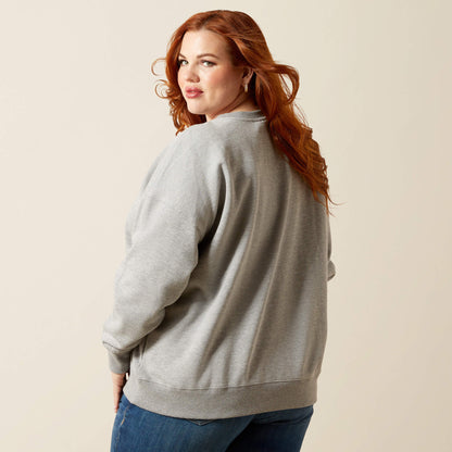 Ariat Women Scorpion Script Oversized Sweatshirt