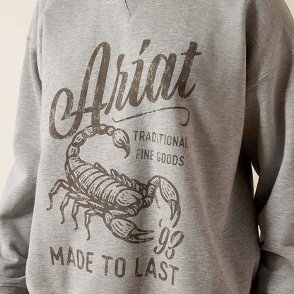 Ariat Women Scorpion Script Oversized Sweatshirt