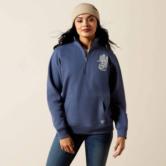 Ariat Women Quarry 1/2 Zip Sweatshirt