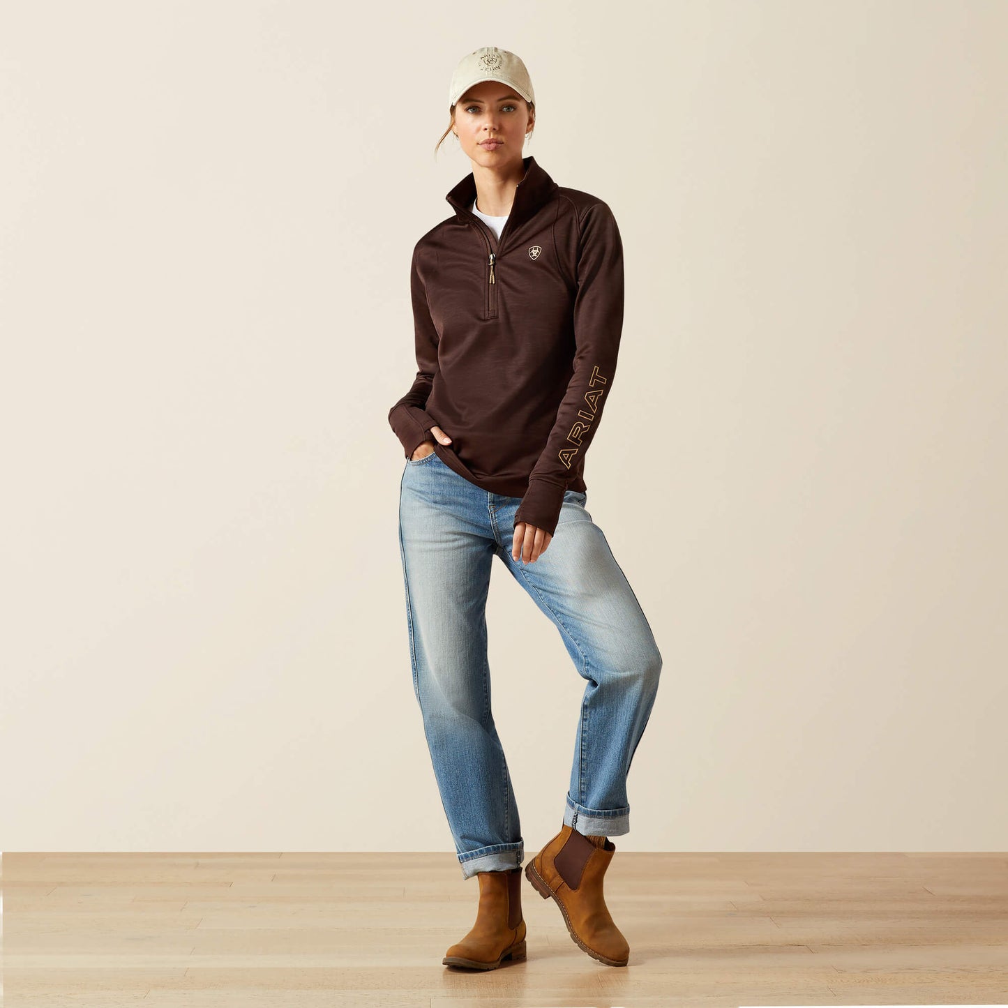 Ariat Women Team EQ 1/2 Zip Pullover