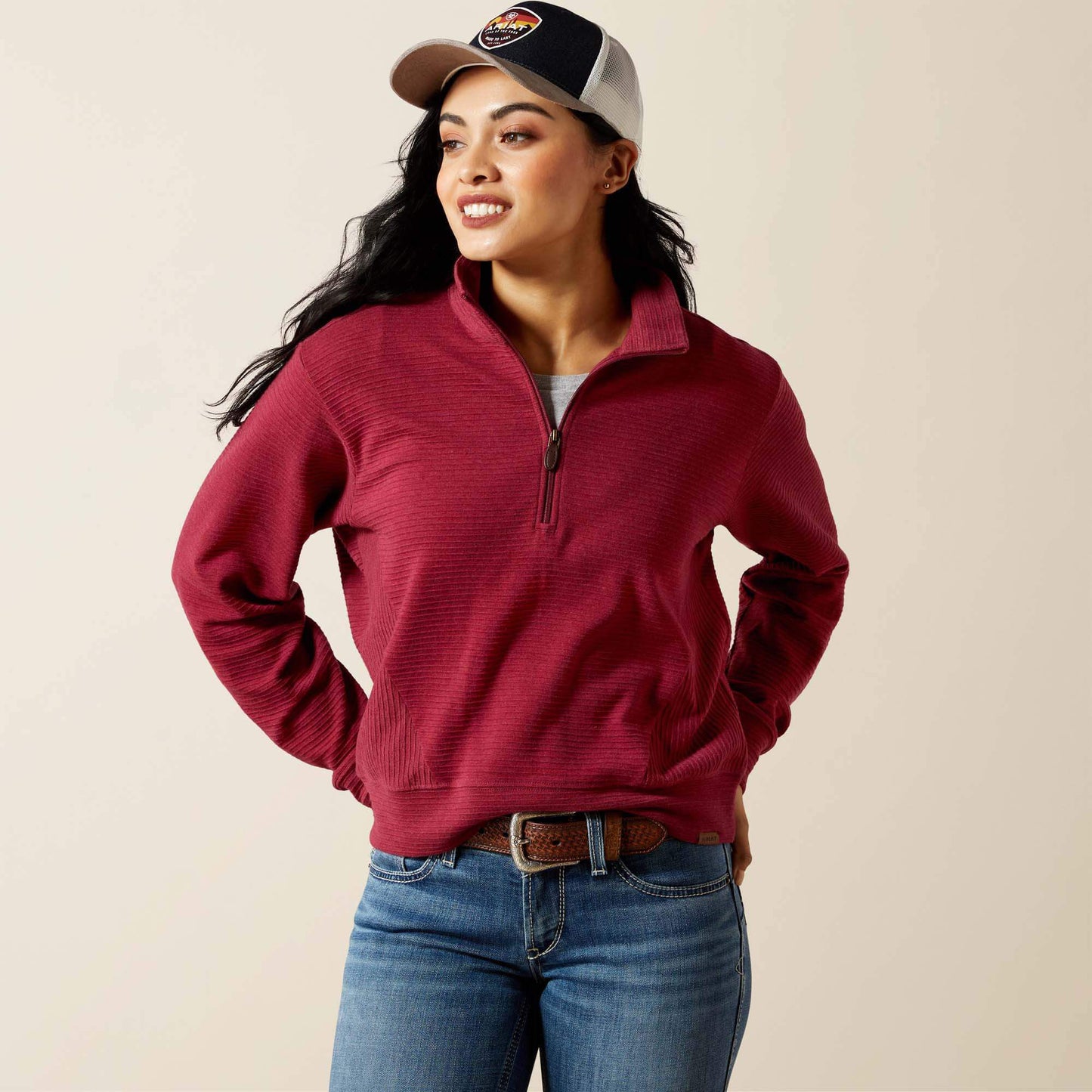 Ariat Women High Noon 1/2 Zip Pullover