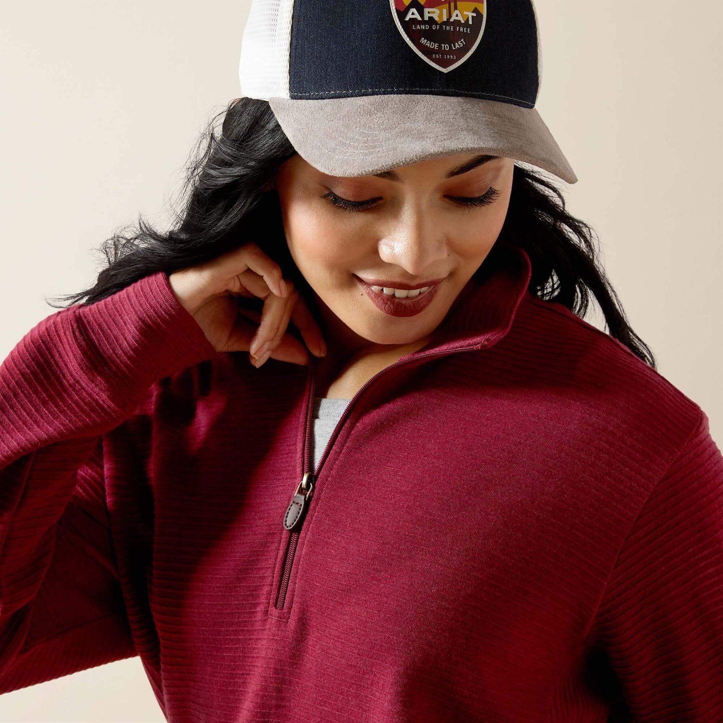 Ariat Women High Noon 1/2 Zip Pullover