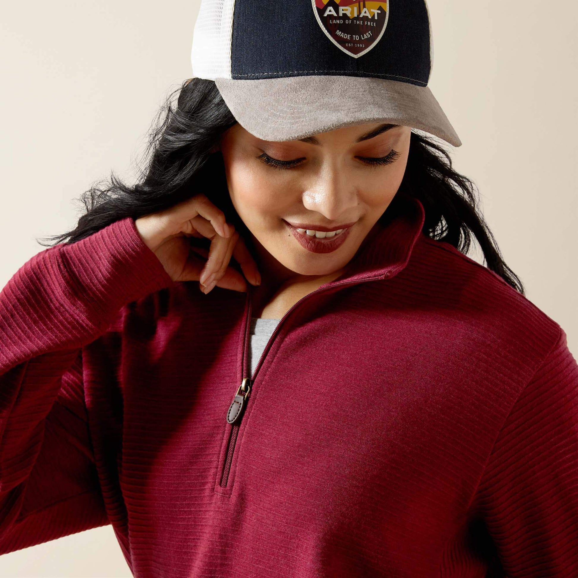 Ariat Women High Noon 1/2 Zip Pullover