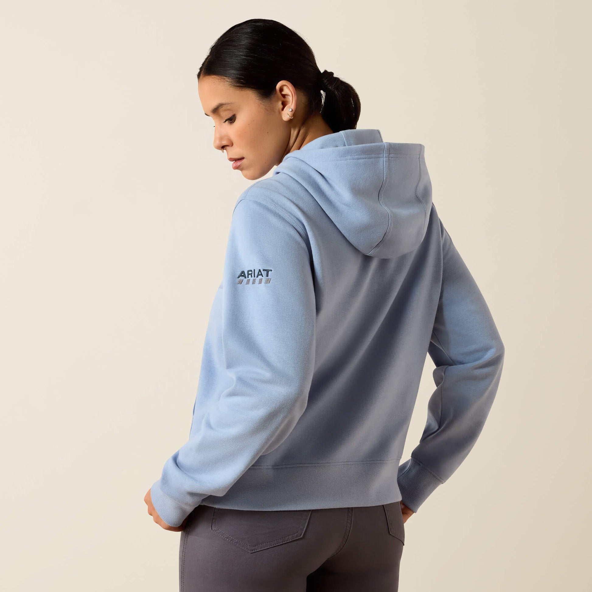 Ariat Women Rebar Lightweight Cropped Hoodie