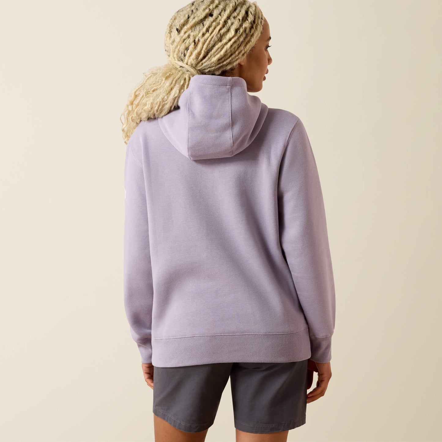 Ariat Women Rebar Lightweight Logo 1/2 Zip Hoodie