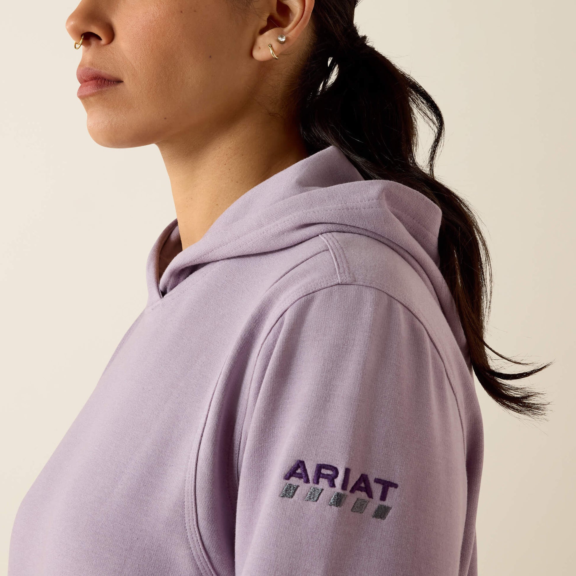 Ariat Women Rebar Lightweight Cropped Hoodie