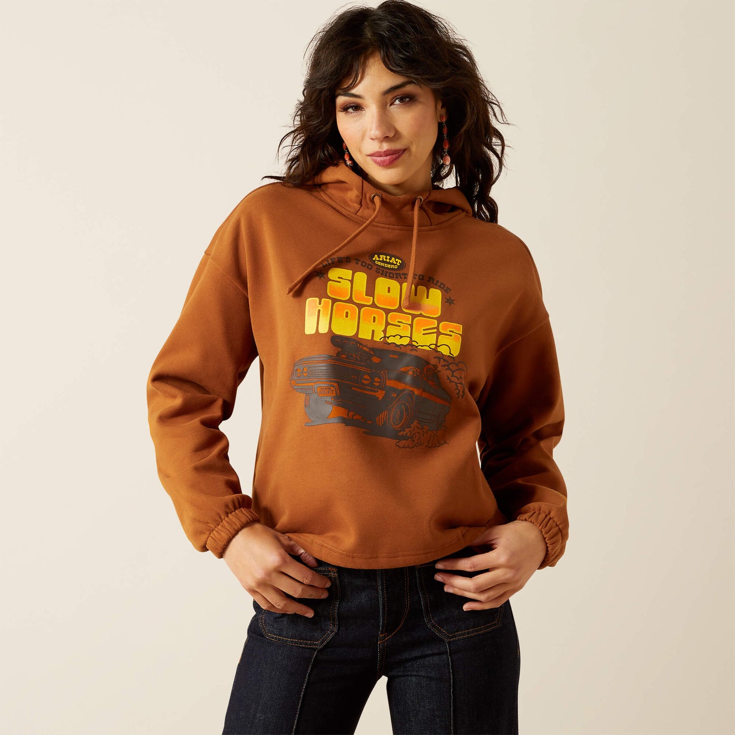 Ariat Women|Trends Essential Sendero Slow Horses Hoodie