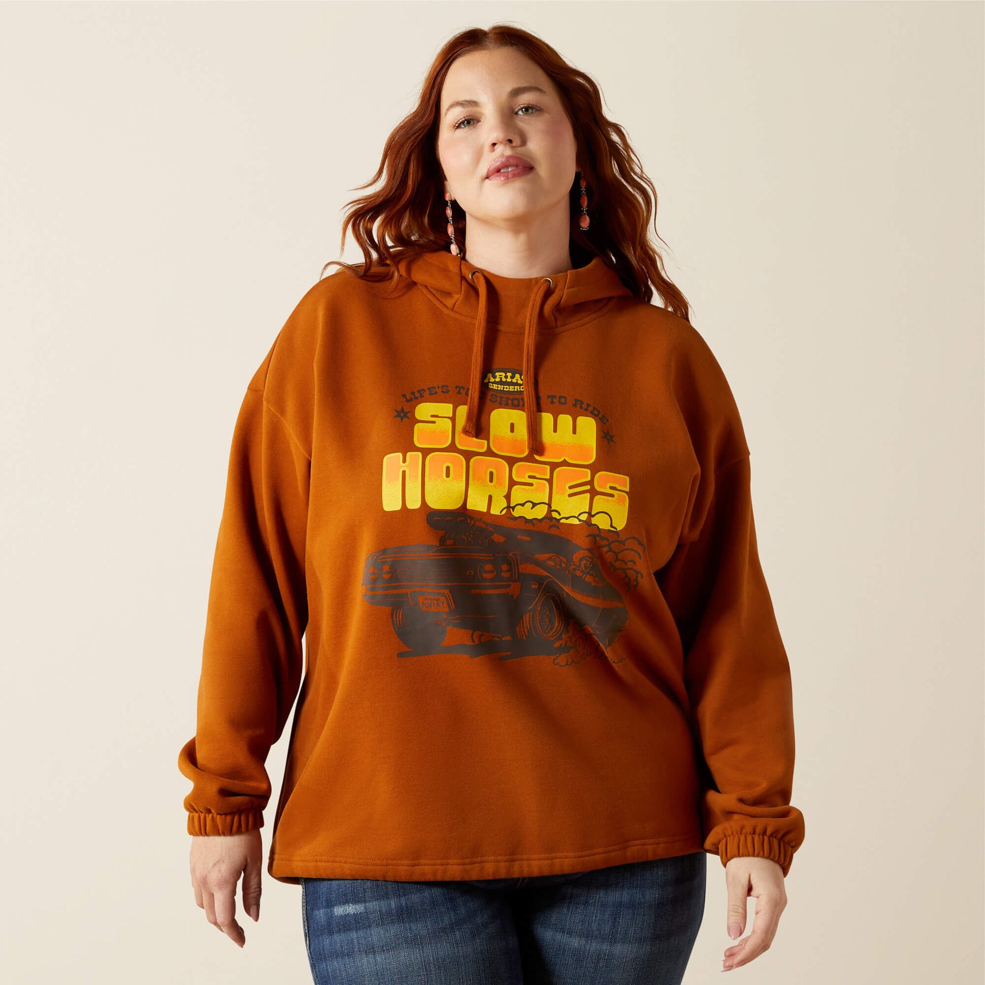 Ariat Women|Trends Essential Sendero Slow Horses Hoodie