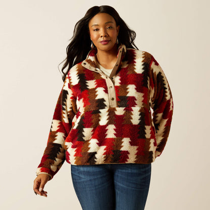 Ariat Women Berber Snap Front Sweatshirt