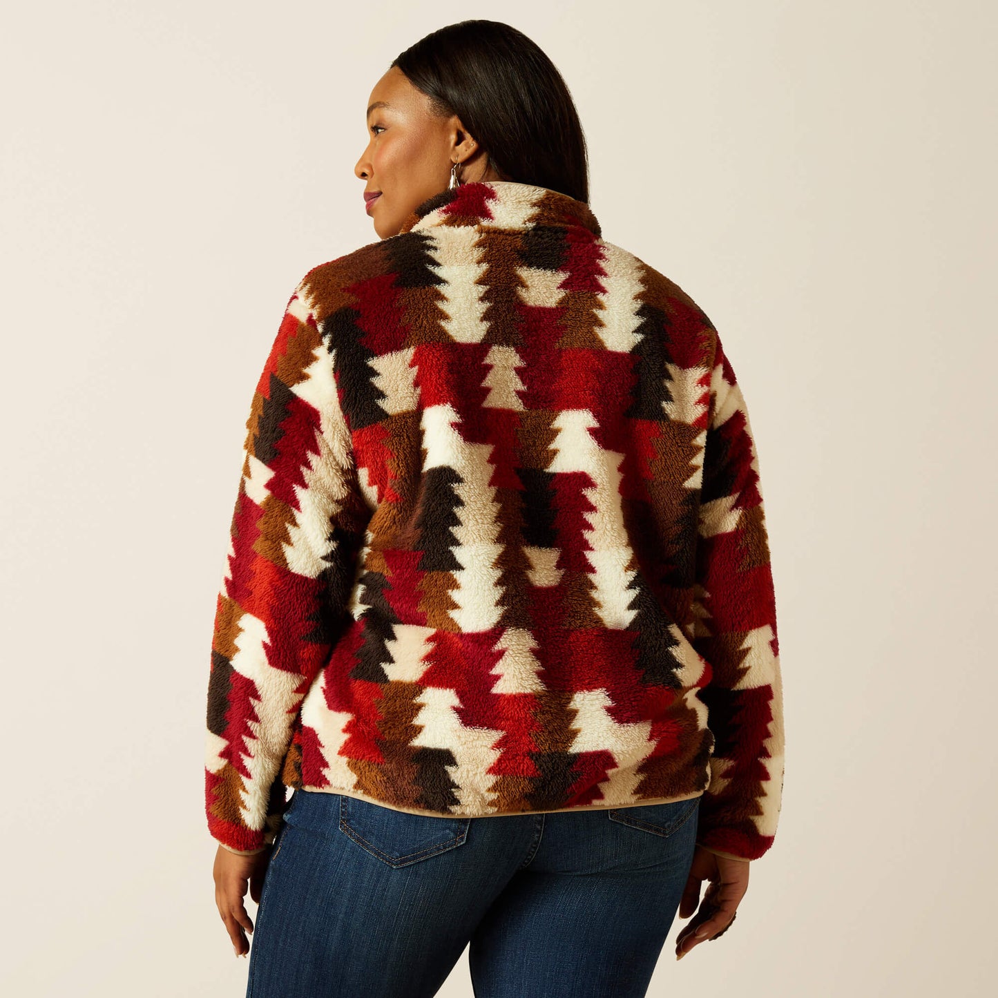 Ariat Women Berber Snap Front Sweatshirt