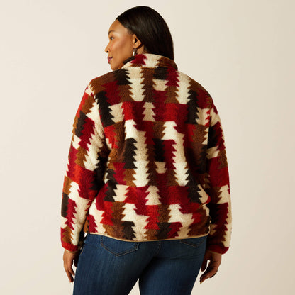 Ariat Women Berber Snap Front Sweatshirt