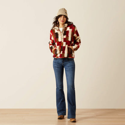 Ariat Women Berber Snap Front Sweatshirt