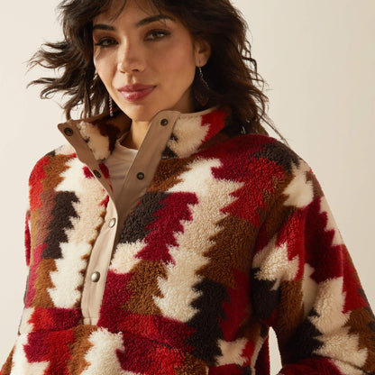 Ariat Women Berber Snap Front Sweatshirt