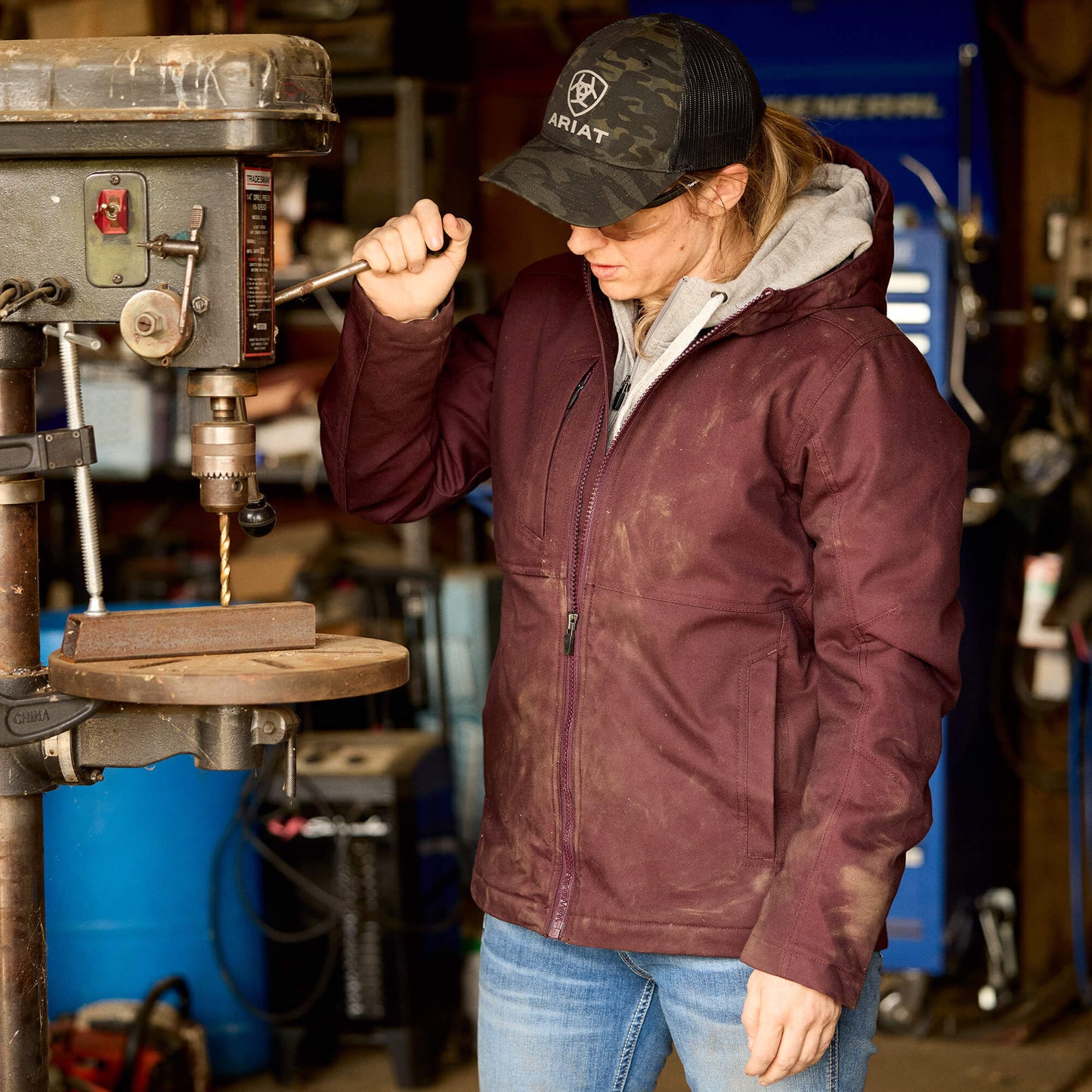 Ariat Women Rebar DuraCanvas Insulated Jacket
