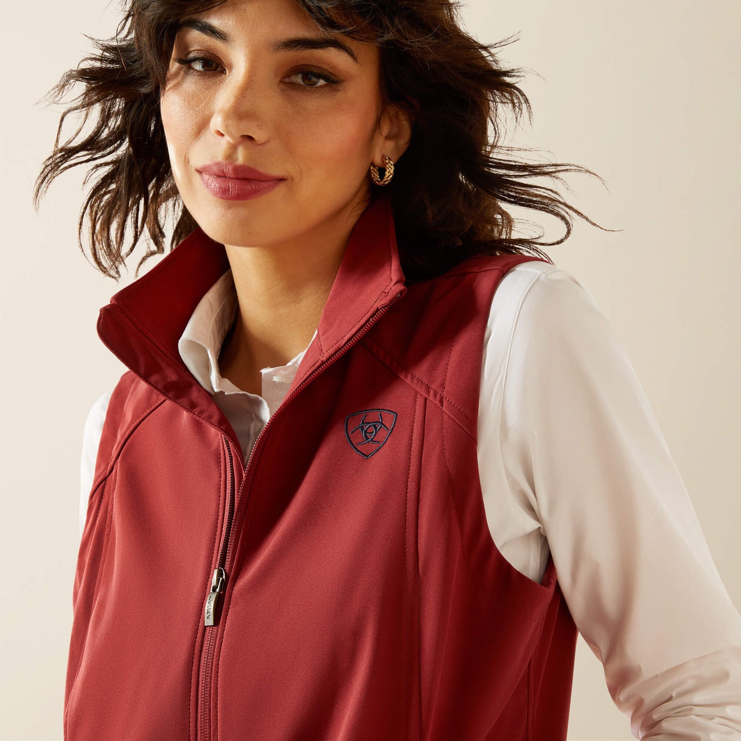 Ariat Women Ariat Logo Softshell Vest