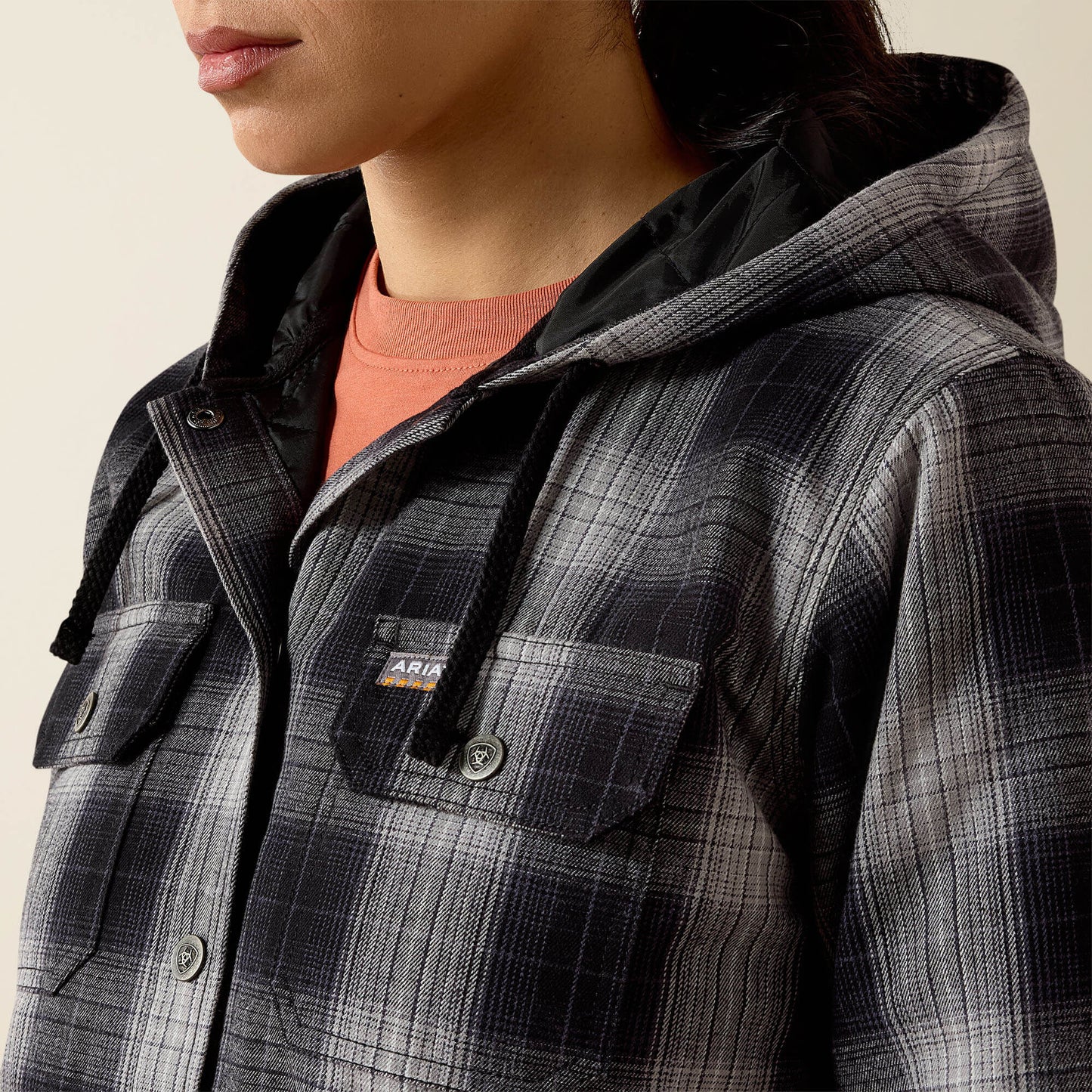 Ariat Women Rebar Flannel Insulated Shirt Jacket