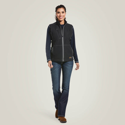 Ariat Women Rebar Stretch Canvas Softshell Vest