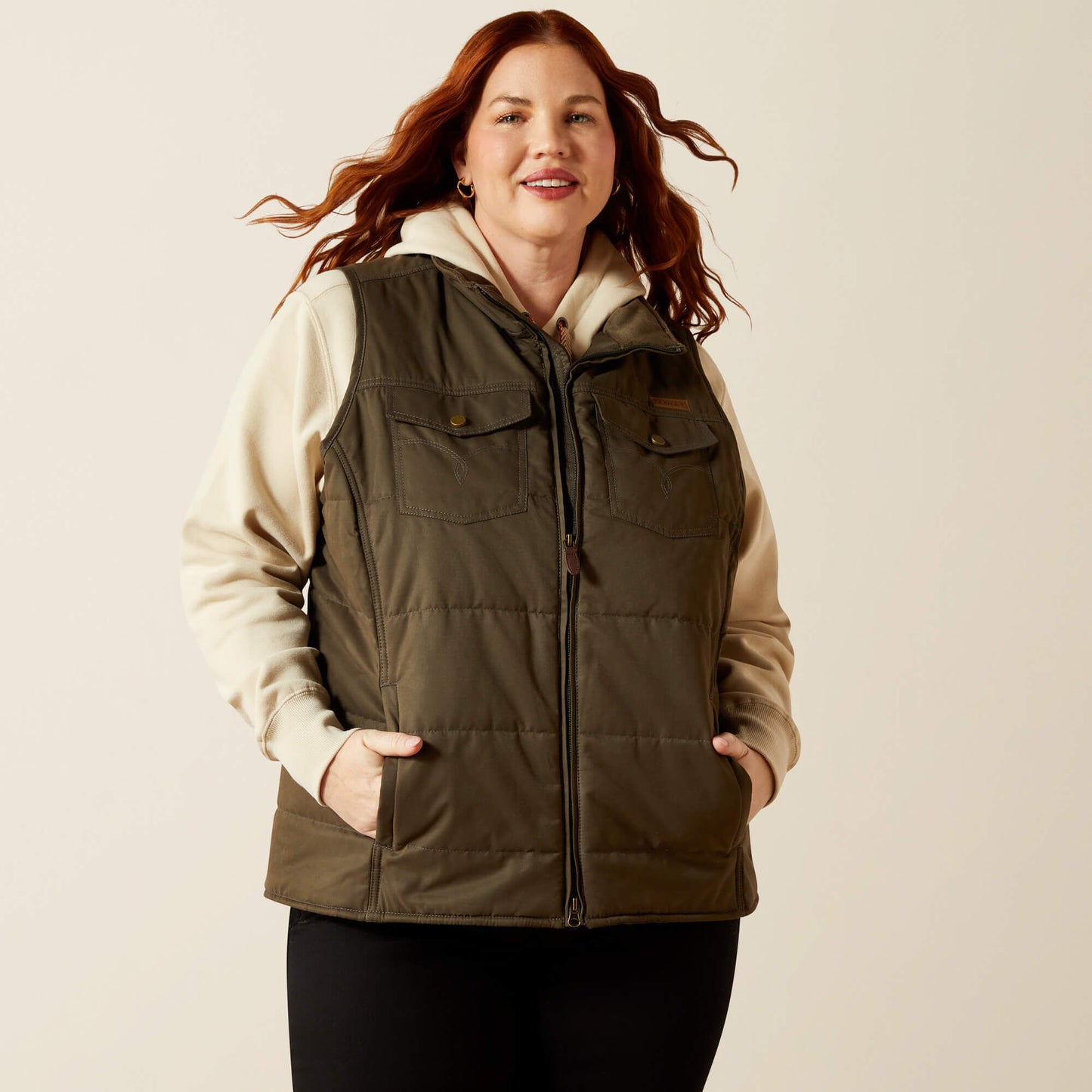 Ariat Women Grizzly Quilted Vest