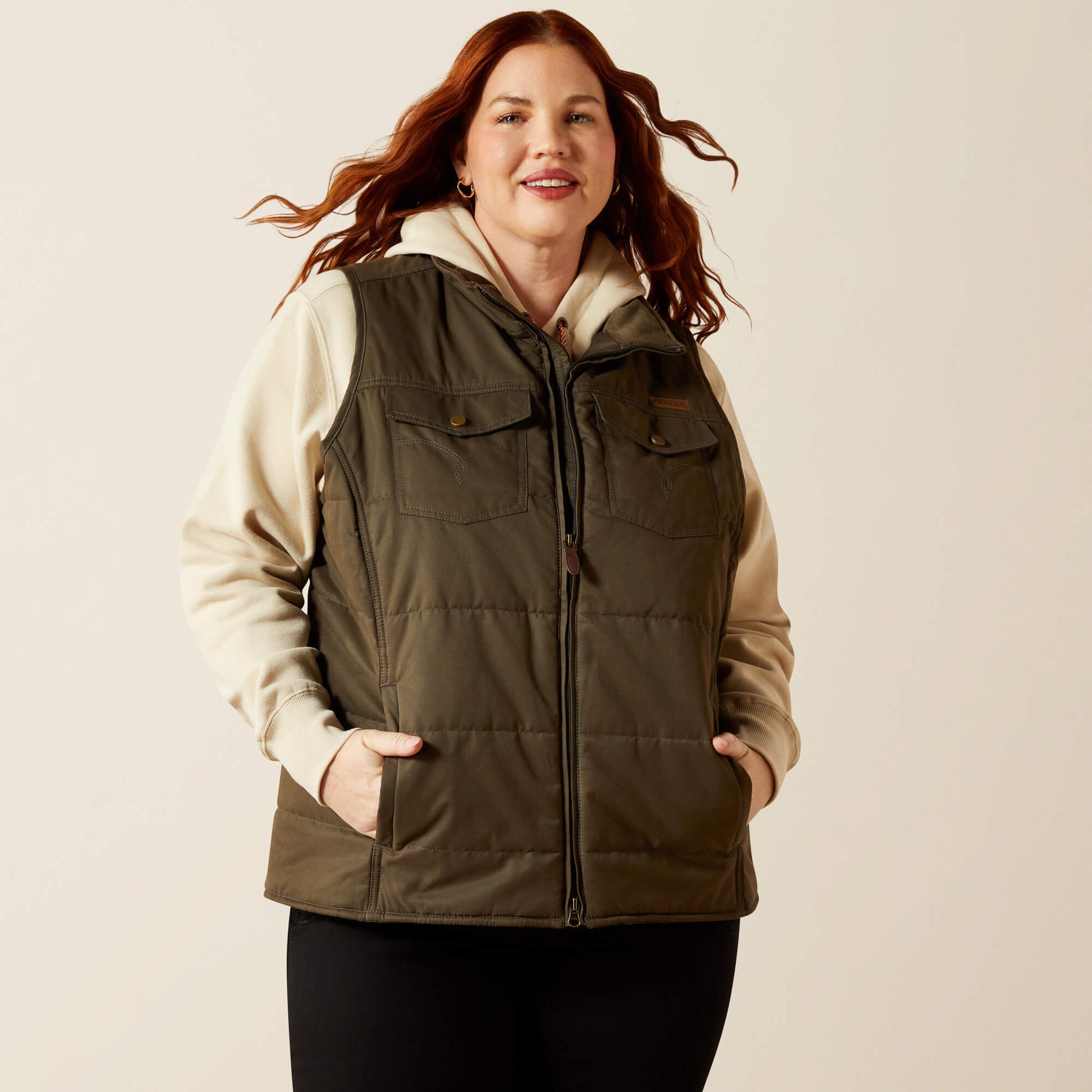 Ariat Women Grizzly Quilted Vest