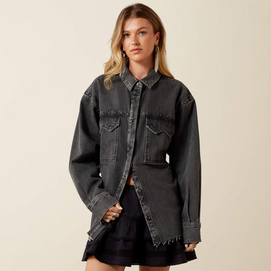 Ariat Women|Trends Lux Oversized Denim Jacket