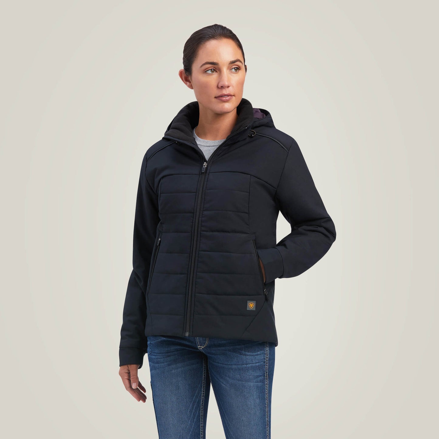 Ariat Women Rebar Valkyrie Stretch Canvas Insulated Jacket