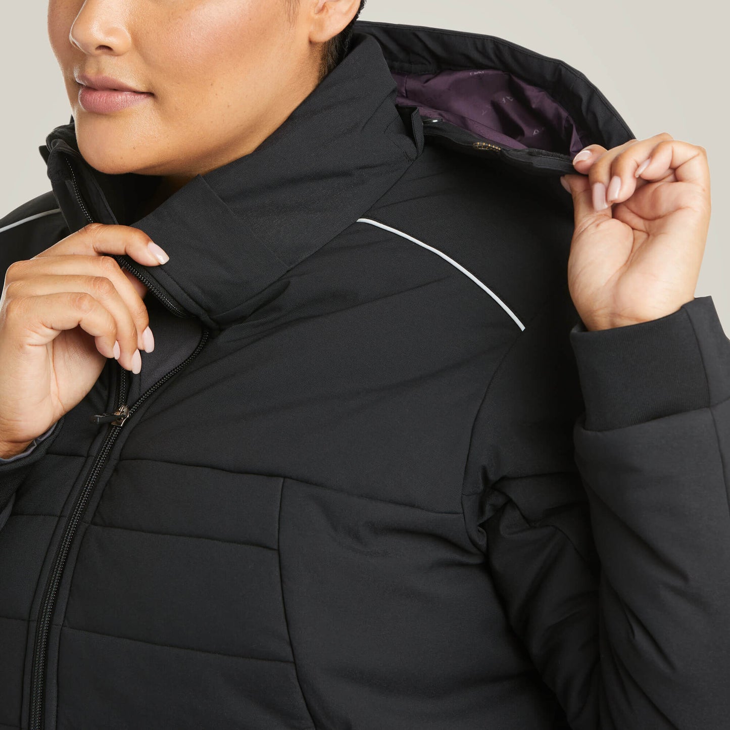 Ariat Women Rebar Valkyrie Stretch Canvas Insulated Jacket