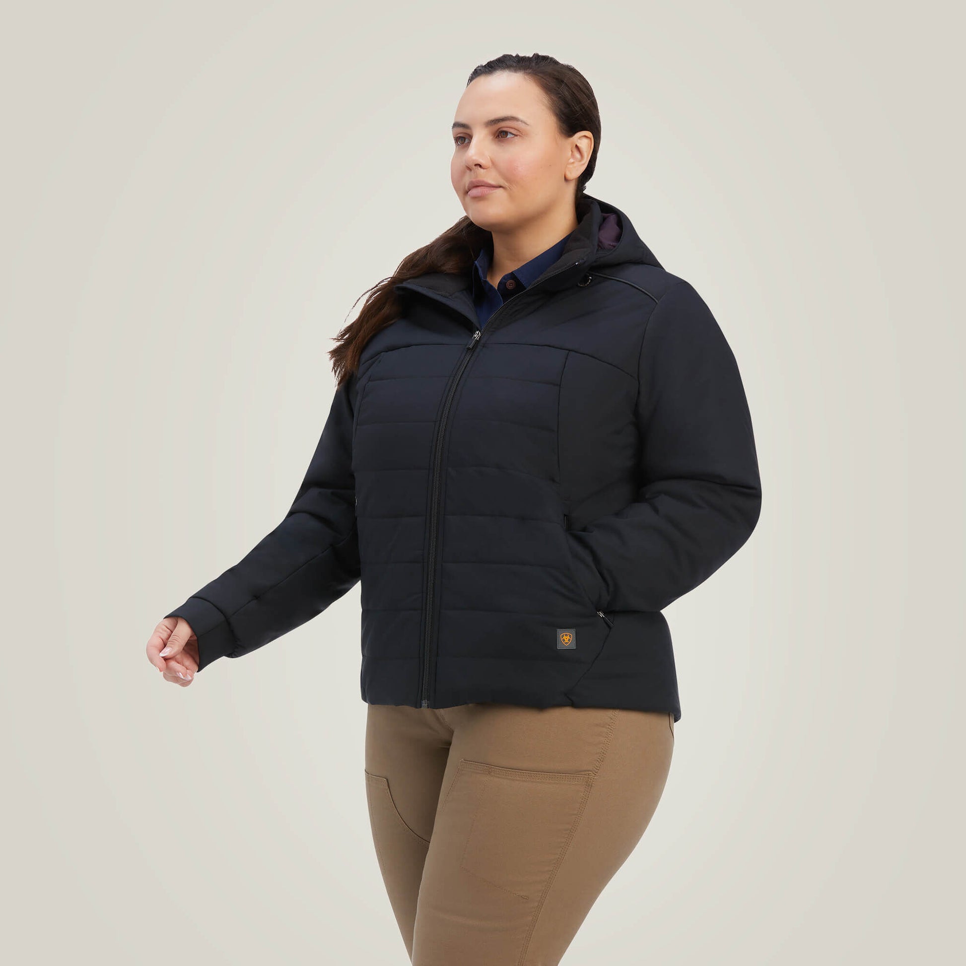 Ariat Women Rebar Valkyrie Stretch Canvas Insulated Jacket